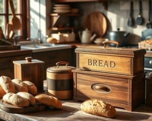 Wooden Bread Bins for a Classic Kitchen Look