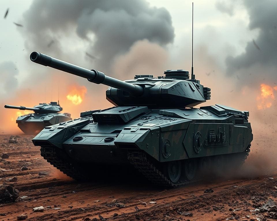 intelligent tanks technology on the battlefield