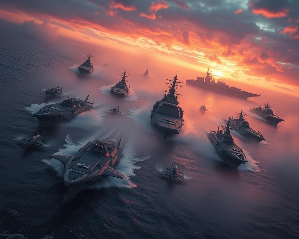 naval fleet development