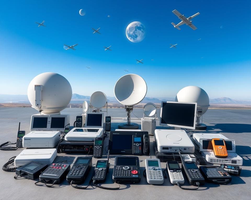 satellite communication devices