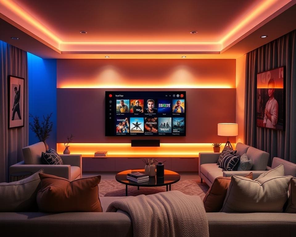 smart TVs in modern home entertainment