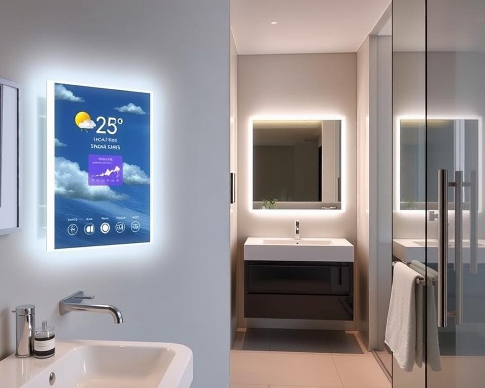 smart mirrors in modern living