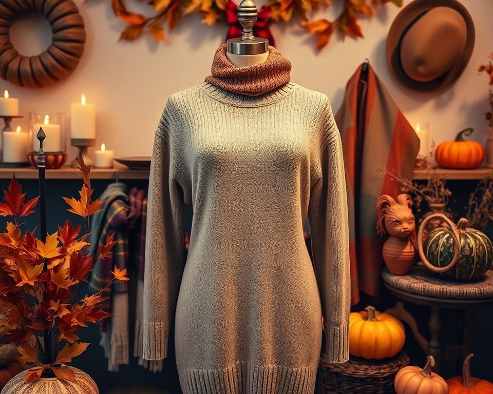 sweater dress fashion