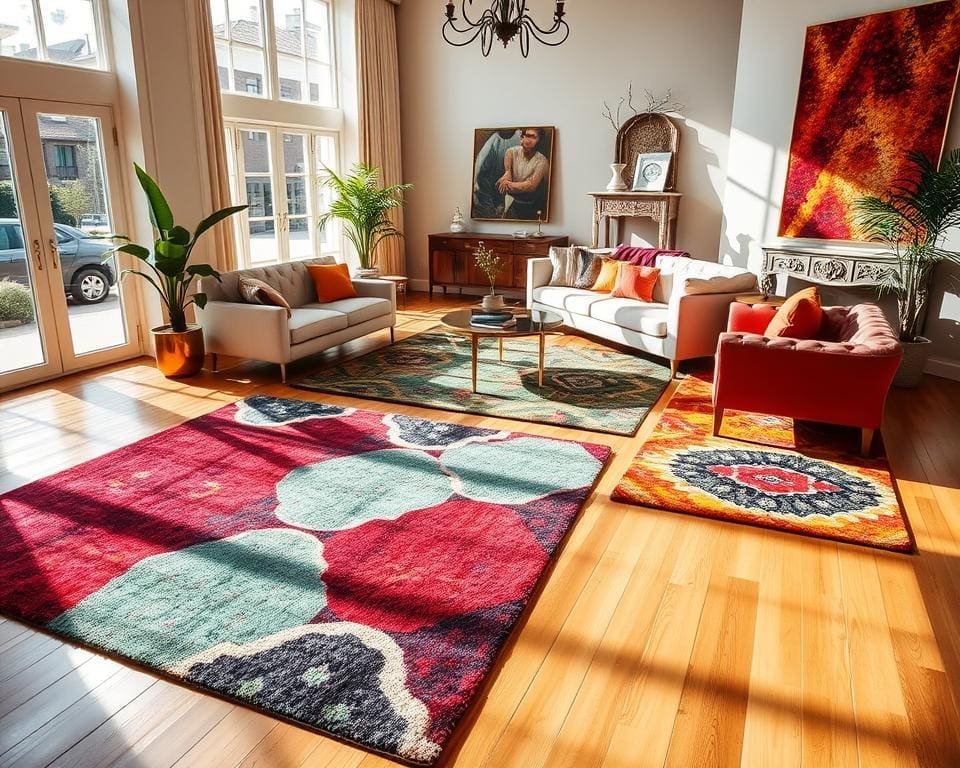 Designer rugs with bold patterns: redefine your floors