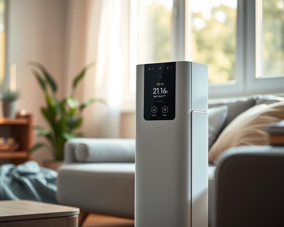 Smart air purifiers with real-time air quality monitoring