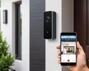 Smart doorbell with app-controlled video features