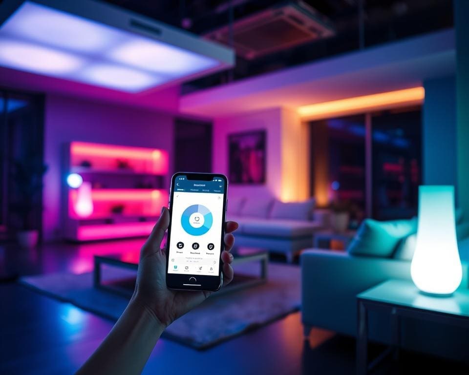 Smart lighting with remote access: control from anywhere