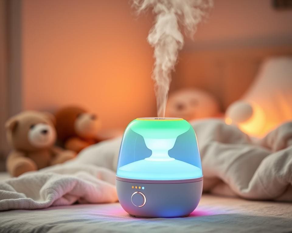 electric humidifier with a child-safe mode