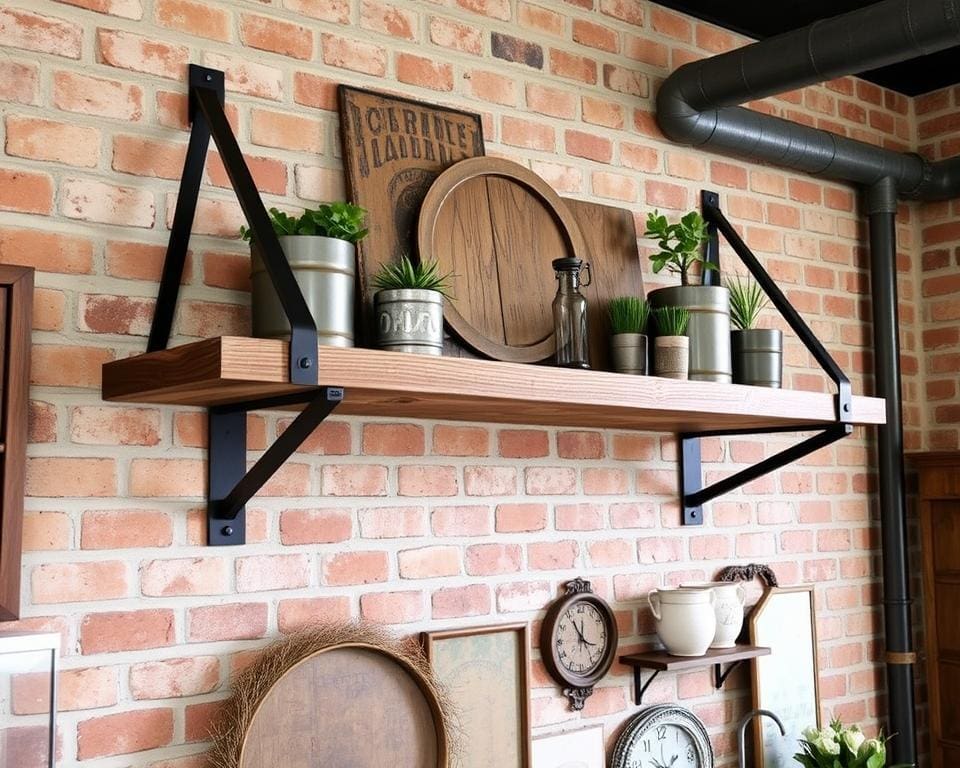 industrial-style home decor