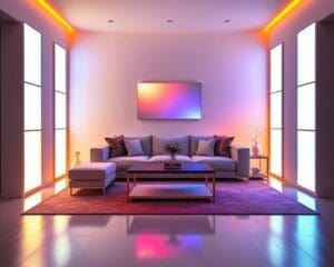 Smart lighting with customizable color presets