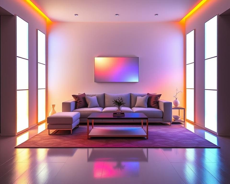 Smart lighting with customizable color presets