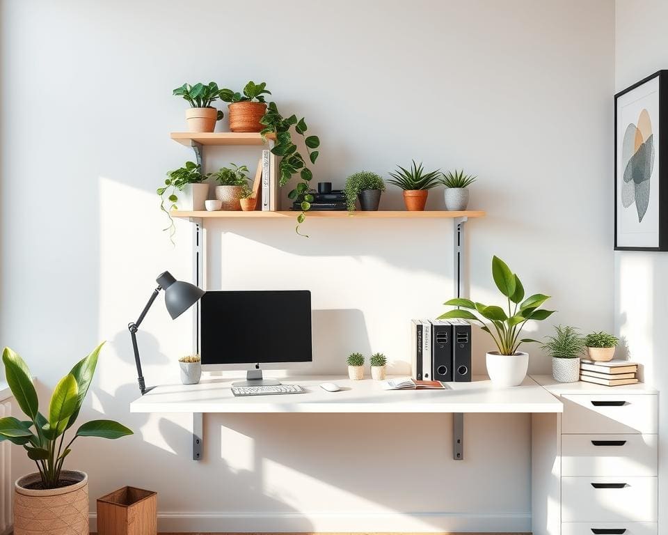 benefits of space-saving wall desks