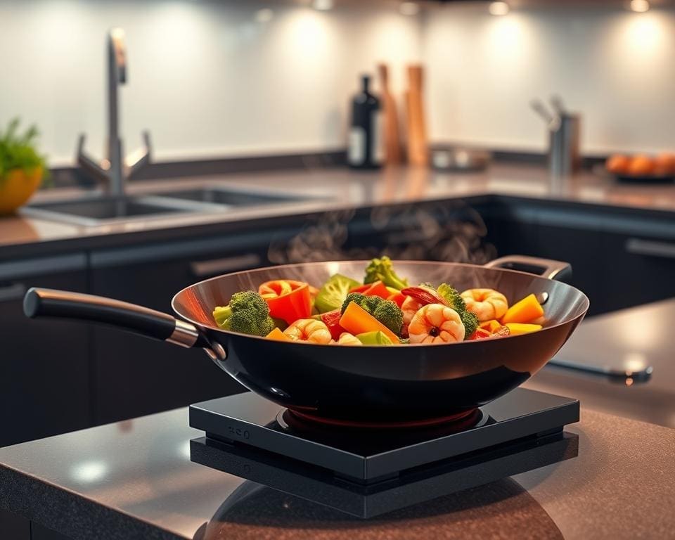 electric woks for efficient stir-frying