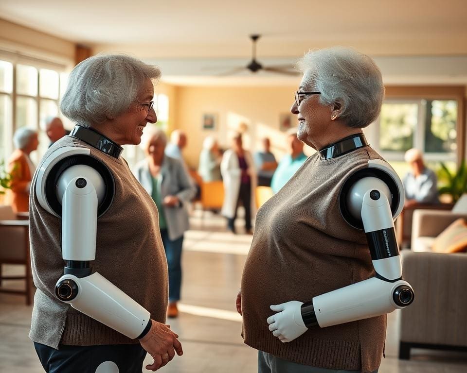 Can AI-powered robots assist in elderly care?