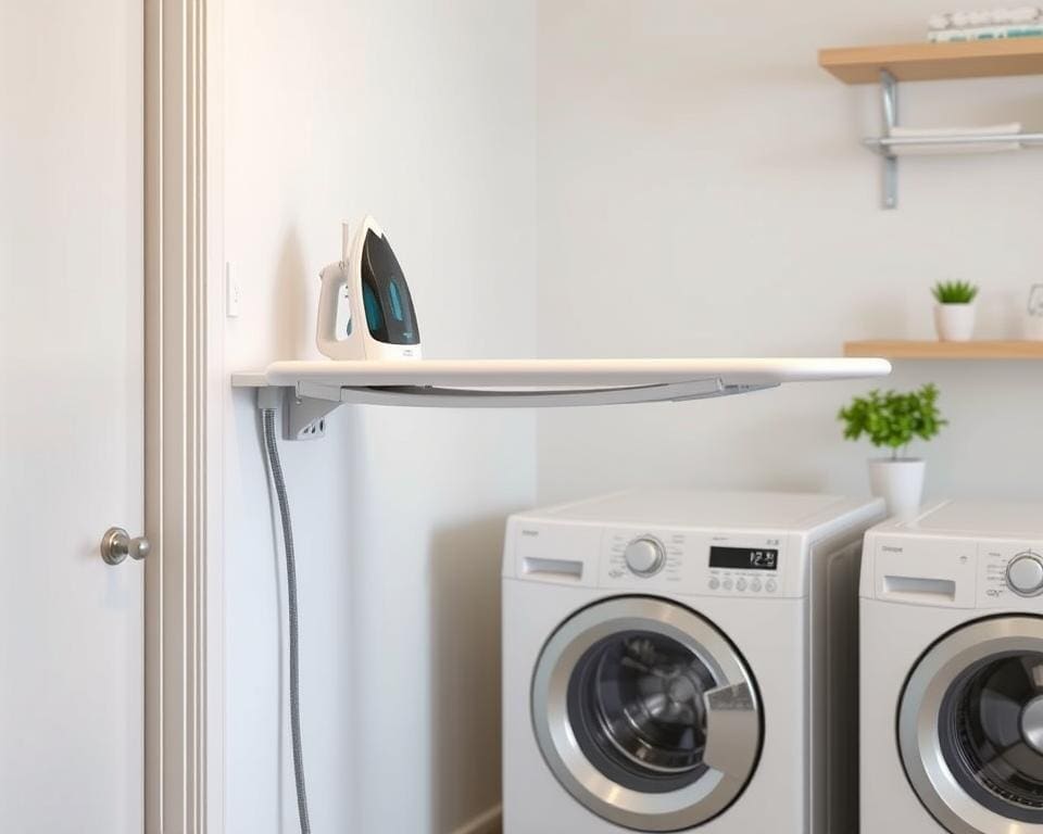 Wall-mounted ironing boards for space-saving convenience