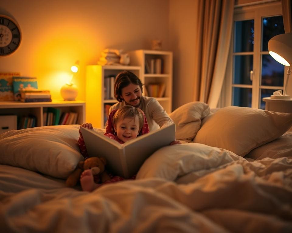 What bedtime routines help children?