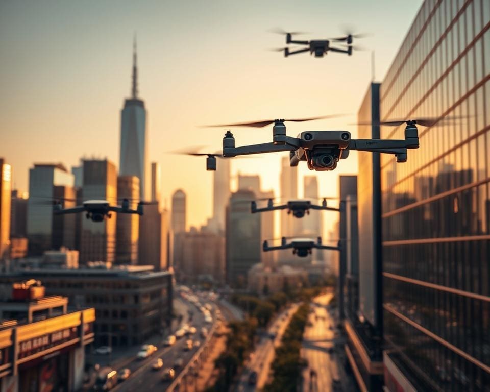 drone technology in cities