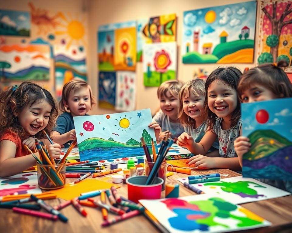 kids' painting ideas