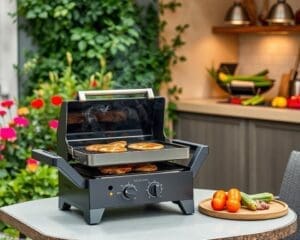 Electric grills for outdoor and indoor use