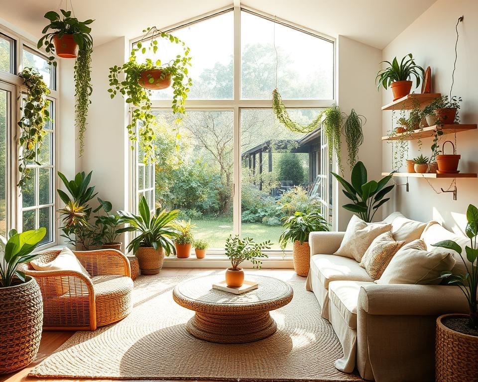 How do you bring nature indoors stylishly?