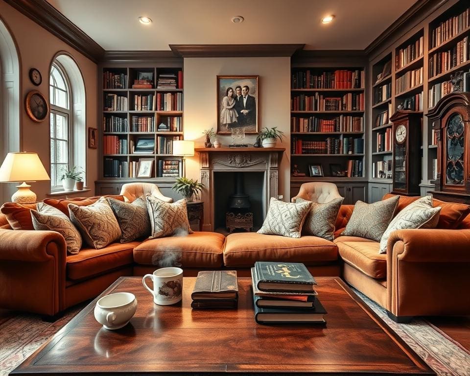 How do you style a cosy British living room?