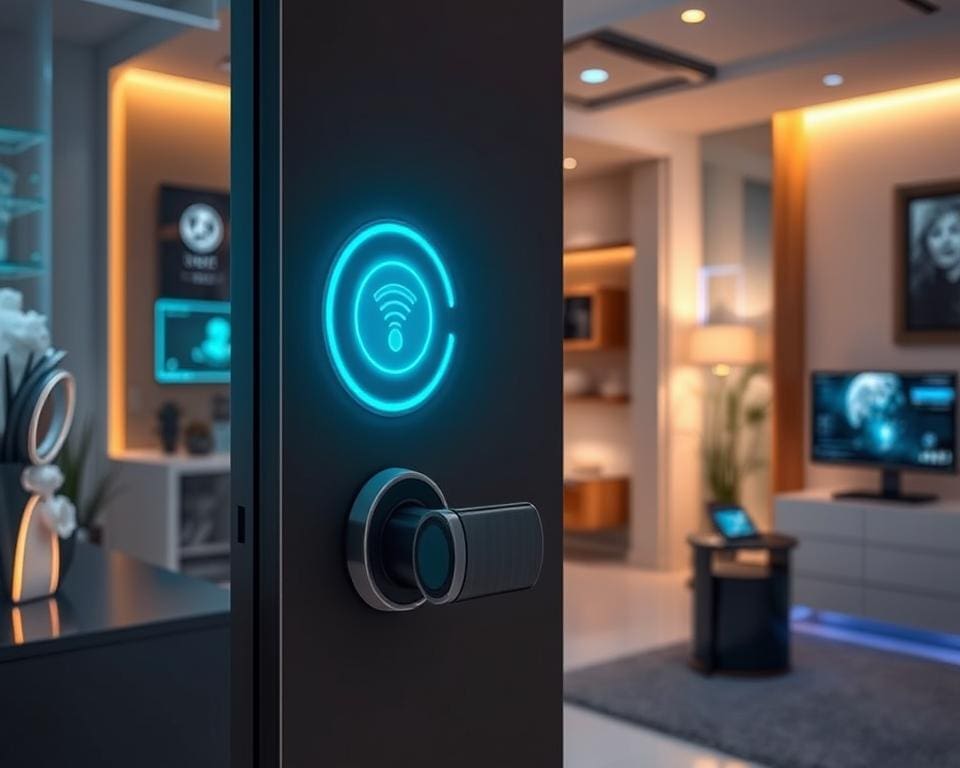 Smart locks with voice command features