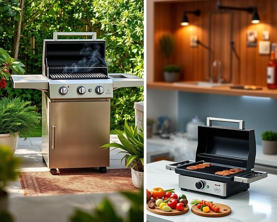 electric grills for outdoor and indoor use