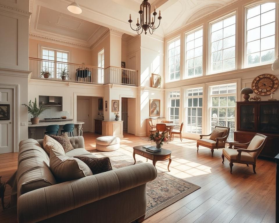 open-plan living in period homes