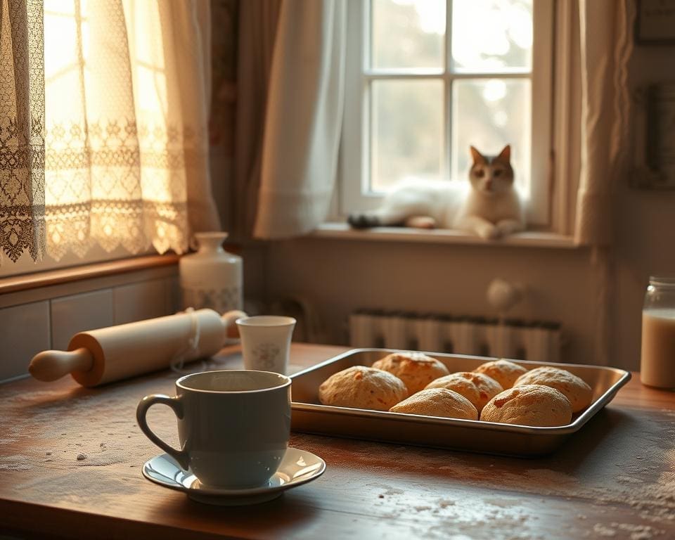 Can baking scones bring emotional grounding?