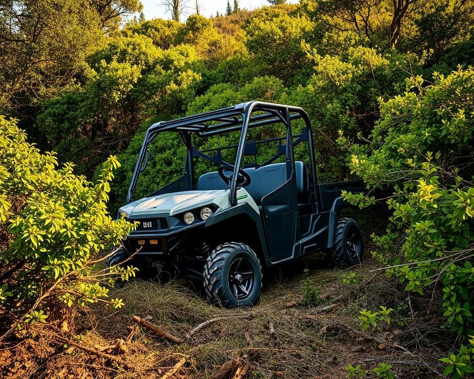 Can the Alpha XL Hydro Handle Bushes and Woody Vegetation?