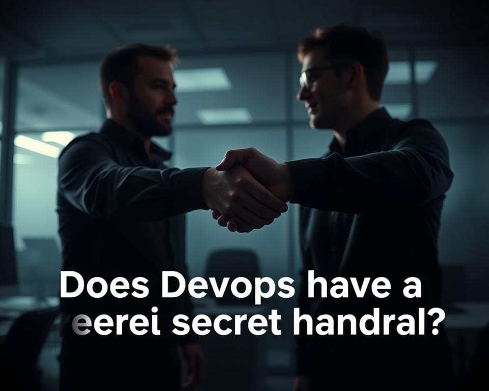 Does DevOps have a secret handshake?