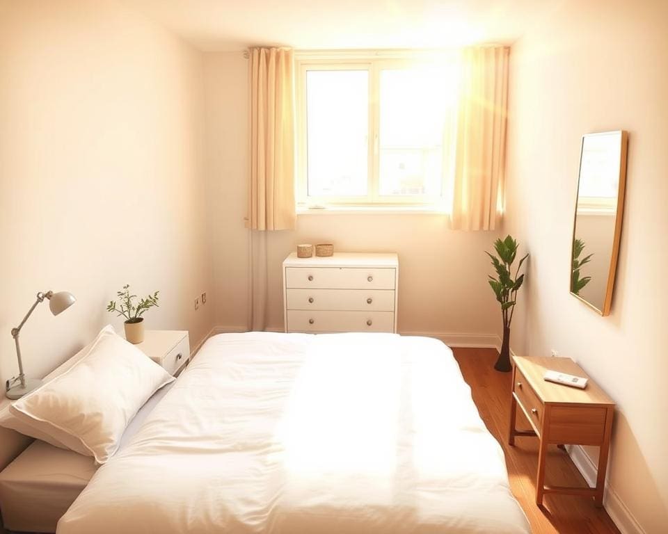 How can you style a small room without clutter?