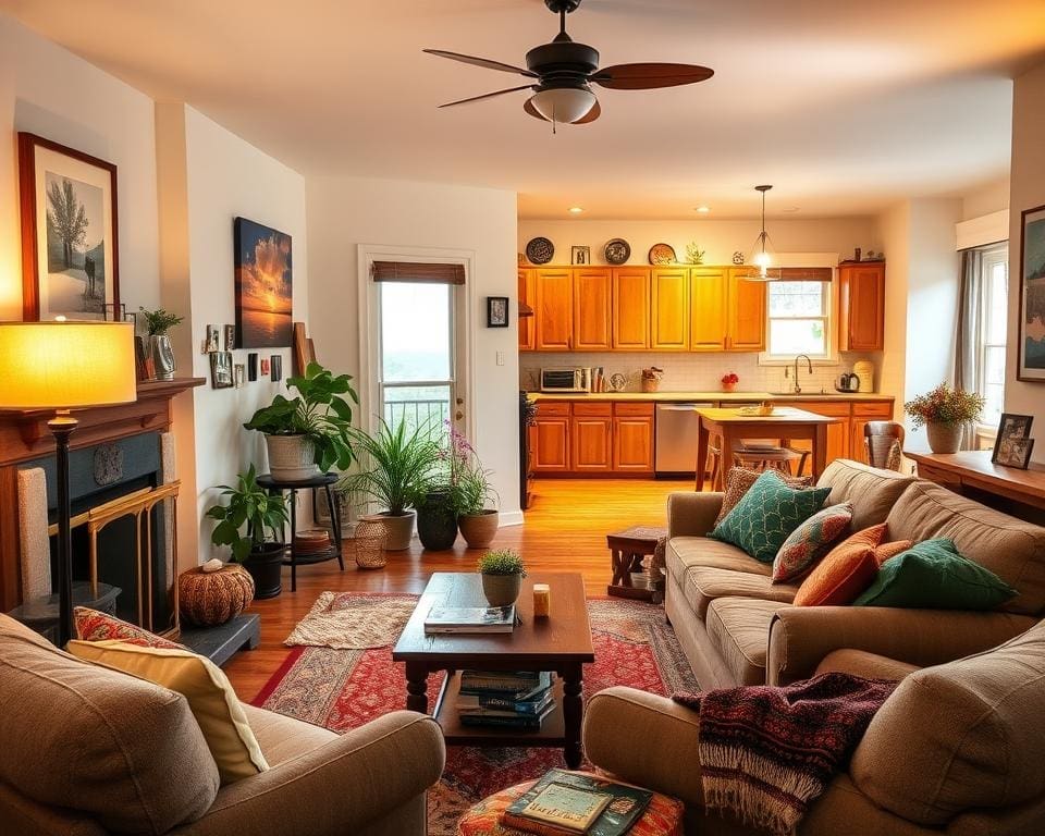 How do you make a rental apartment feel like home?