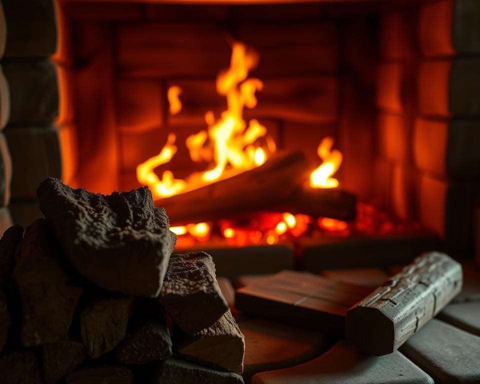 How soothing is a crackling fire?