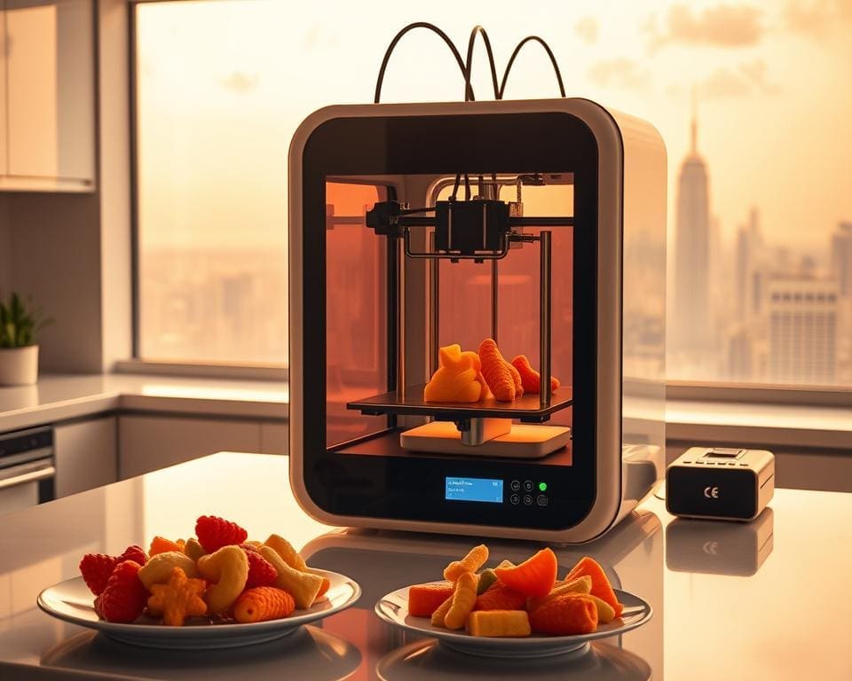 Is there a 3D printer that prints snacks yet?