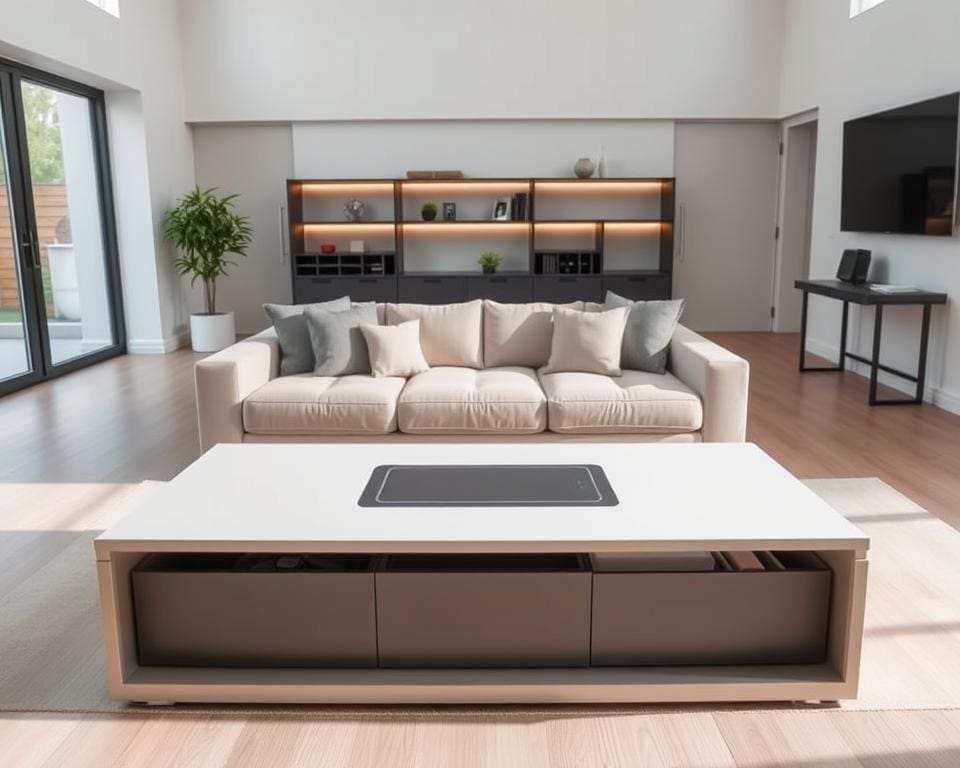 What are smart furniture pieces for multifunctional rooms?