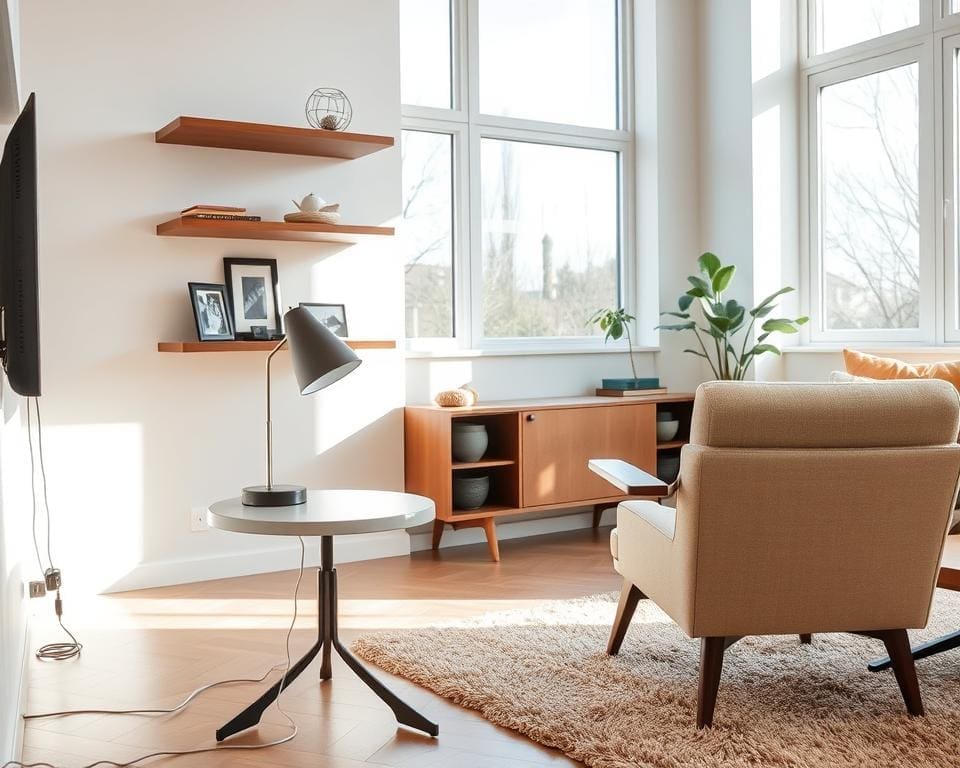 What are stylish ways to hide cables and wires?