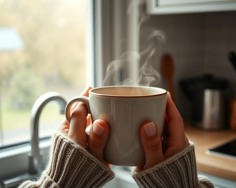 Why does a warm cuppa feel so comforting?