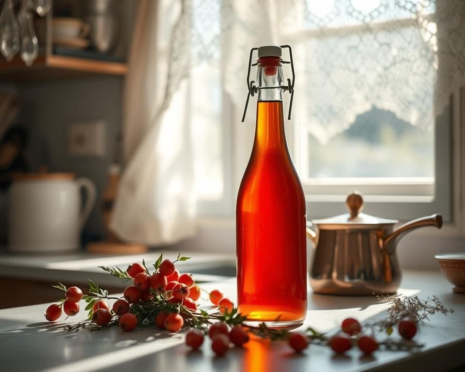 Why is rosehip syrup still a British remedy?