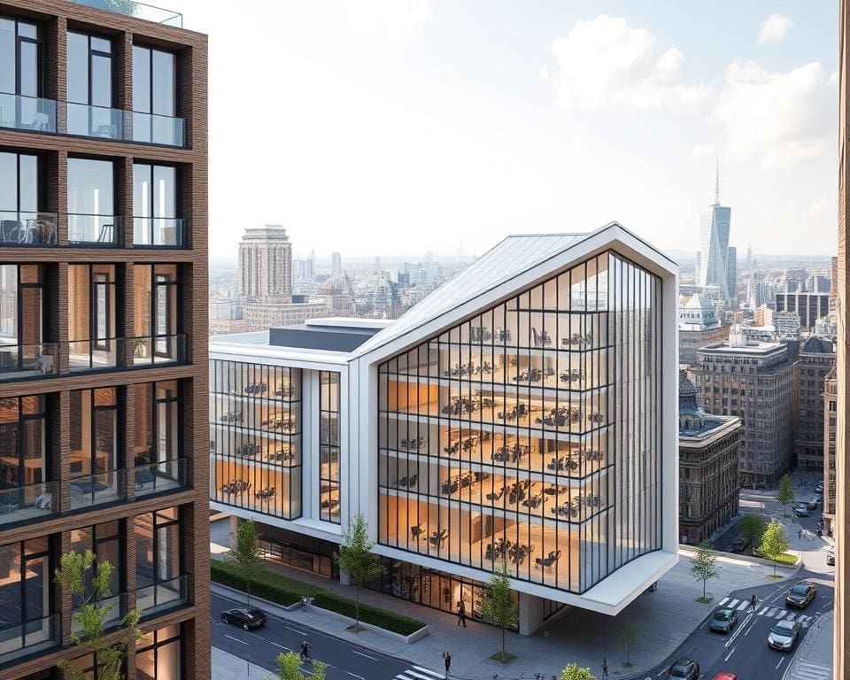 How do UK architects blend form and function?