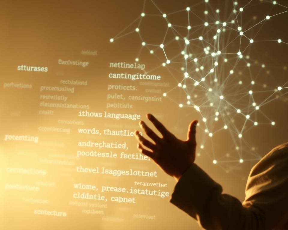 Natural language processing illustration