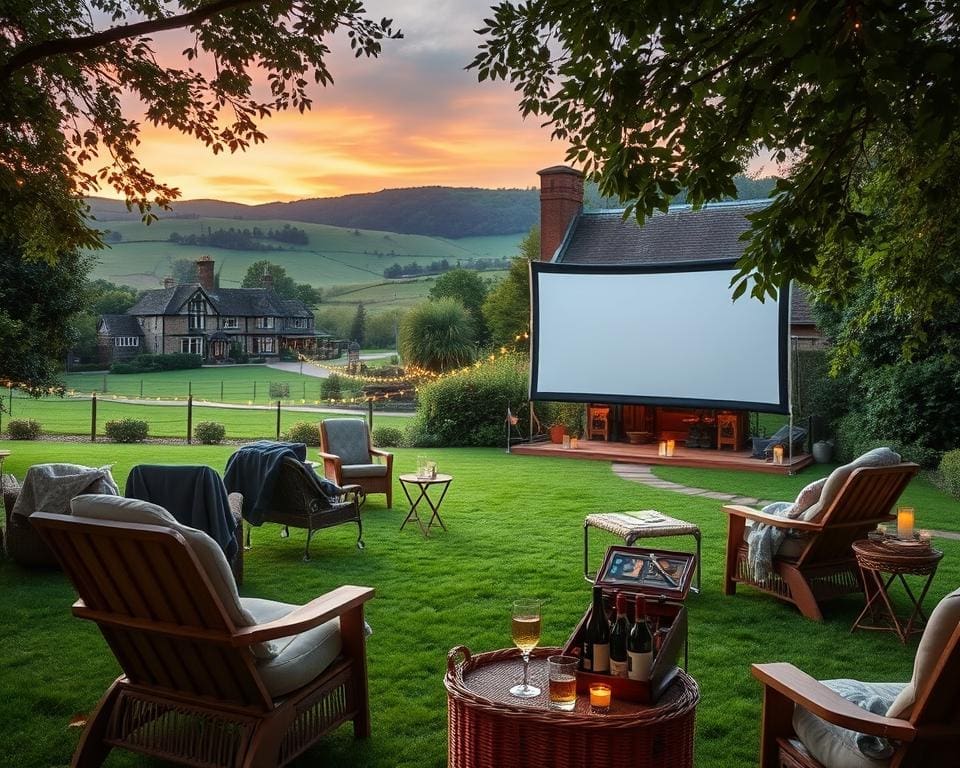 Could You Host a Garden Cinema with British Classics?