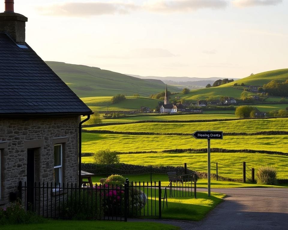 How do you access grants for housing in rural Scotland?