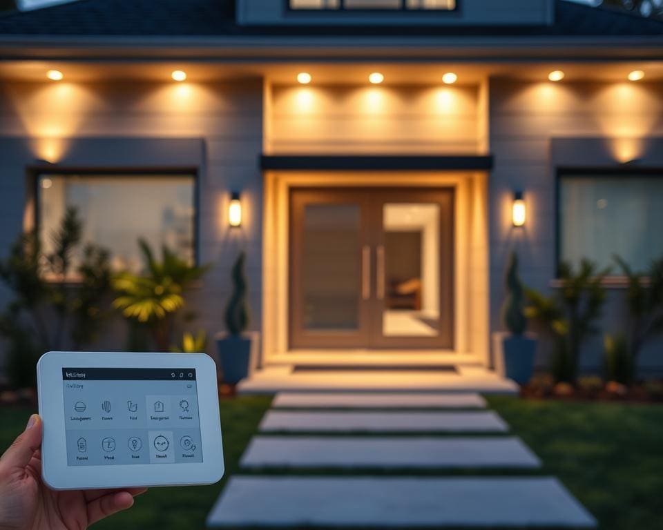 How do you connect outdoor lighting to your smart home?