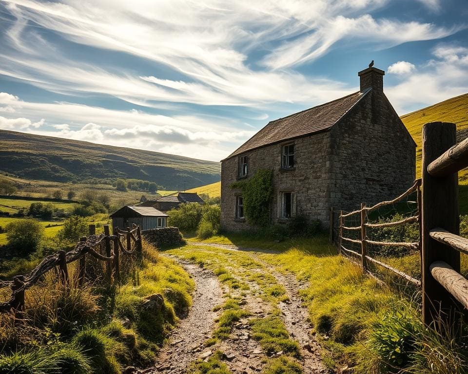 How do you revive abandoned properties in rural Wales?