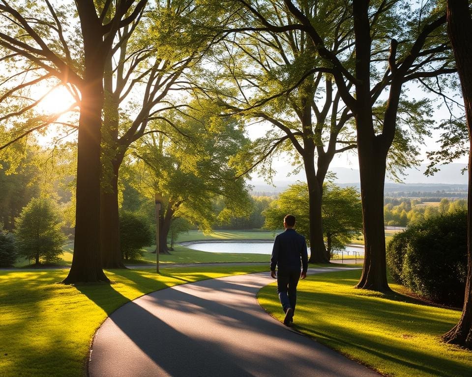 How does a morning walk shape your mindset?