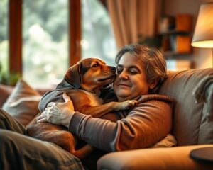 How does your pet help you unplug from stress?
