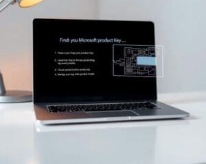 How to find microsoft product key