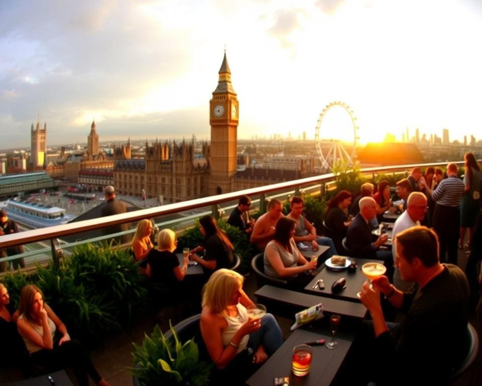 London's rooftop bars