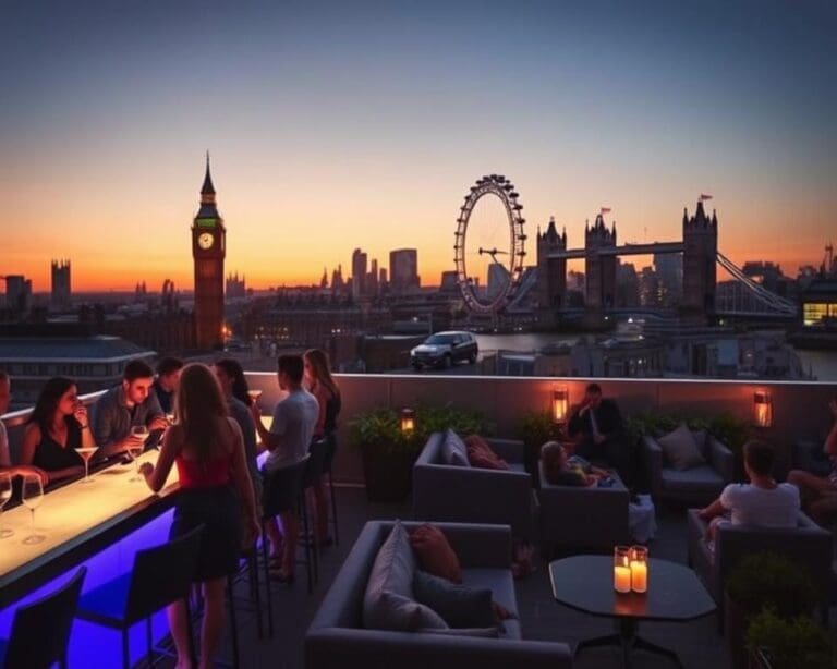 Top rooftop bars in London for a stylish night out